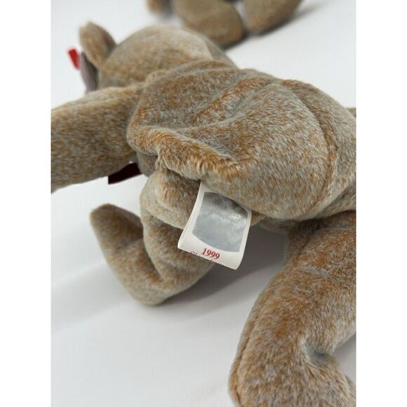 TY Beanie Baby 1999 The Signature Bear Stuffed Animal Toy NEW LOT OF 2 - Picture 4 of 8